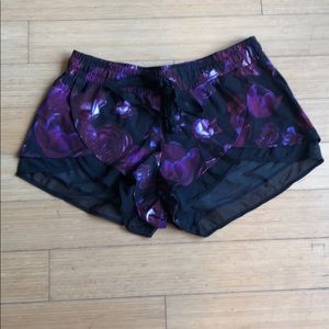 Dark Bloom Running Shorts